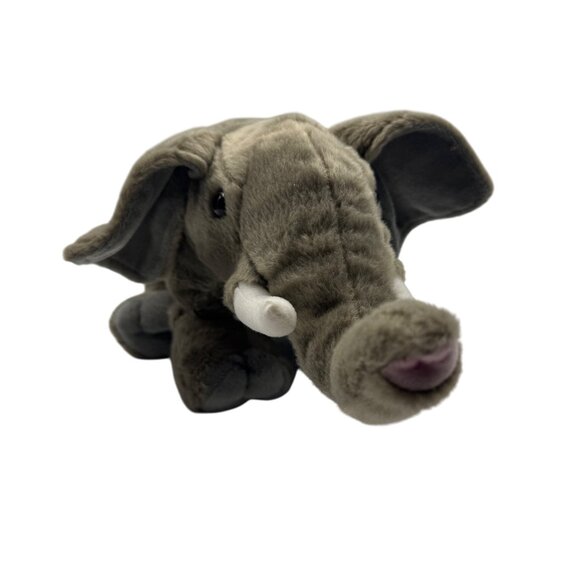 Wild Republic Elephant Plush Toy Gray 12 Inches Soft Stuffed Animal  2022 - Picture 1 of 9